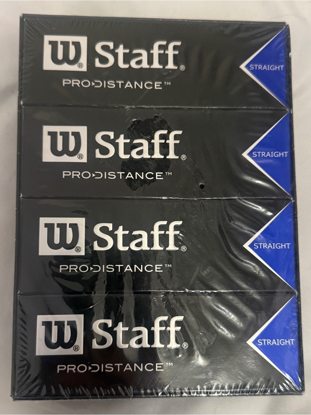 NEW Sealed Wilson Staff Pro Distance Golf Balls 1 Dozen & 4 Sleeves